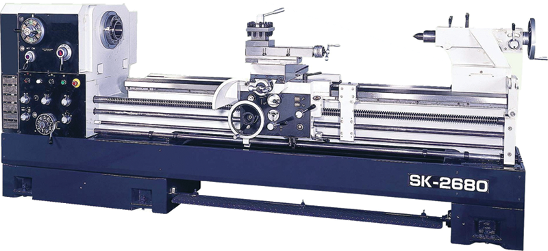 28 x 80" Se Series Mammoth Heavy Duty Lathe - A1 Tooling