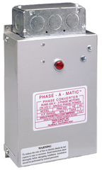 Heavy Duty Static Phase Converter - #PAM-200HD; 3/4 to 1-1/2HP - A1 Tooling