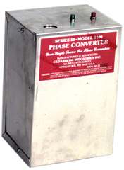 Heavy Duty Static Phase Converter - #3300; 2 to 3HP - A1 Tooling