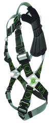 Miller Revolution Harness w/Dualtech Webbing; Quick Connect Chest & Leg Straps; Cam Buckles;ErgoArmor Back Shield & Stand Up Back D-Ring - A1 Tooling