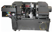 Horizontal Mitre Bandsaw - #PA10/2; 8 x 12'' Capacity; 5HP; 230/460V Motor - A1 Tooling