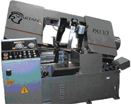 Horizontal Mitre Bandsaw - #PA13/3EPC; 13 x 14'' Capacity; 5HP; 230/460V Motor - A1 Tooling