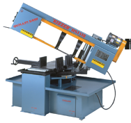 Horizontal Mitre Bandsaw - #HS1418; 14 x 18'' Capacity; 2HP, 3PH, 440V Motor - A1 Tooling