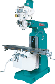 Vertical Mill - R-8 Spindle - 9 x 49'' Table Size - 3HP Motor - A1 Tooling