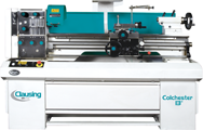 Colchester Geared Head Lathe - #80272 13'' Swing; 40'' Between Centers; 3HP, 220V Motor - A1 Tooling