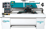 Colchester Geared Head Lathe - #80274 13'' Swing; 40'' Between Centers; 3HP, 440V Motor - A1 Tooling