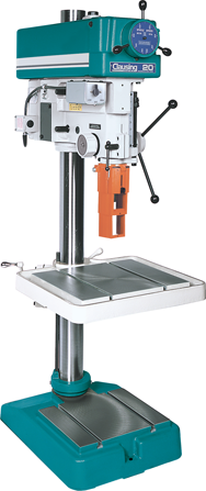 2277 Variable Speed Floor Model Drill Press - 20'' Swing; 1-1/2HP, 3PH, 440V Motor - A1 Tooling