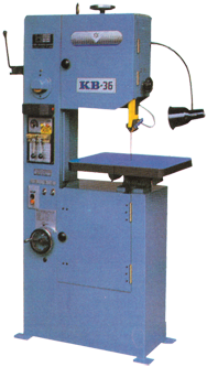 Vertical Bandsaw - #KB361; 8 x 14'' Capacity; 1HP, 1PH, 115V Motor - A1 Tooling