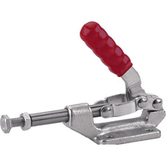 600 lbs 5/16-18 Base Mount 45 Deg. Handle Straight Line Clamp Internal Thread - A1 Tooling