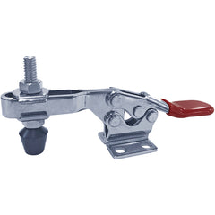 850 lbs High Open Bar Flanged Base Horizontal Hold-Down Clamp Stainless Steel - A1 Tooling