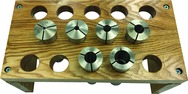 R8 Round Collet Set - 1/8 to 3/4 x 8ths - A1 Tooling