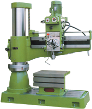 Radial Drill Press - #TPR1230 - 48-1/2'' Swing; 2HP, 3PH, 220V Motor - A1 Tooling
