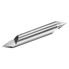 ‎RTC-125-2 1/8 Dia. 2 OAL 30x 3/8 Split Length Split End Engraving Tool - Uncoated - A1 Tooling