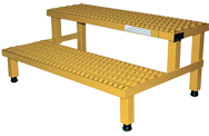 Work Mate Stand with Step - 36 x 23''; 500 lb Capacity - A1 Tooling