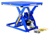 Electric Hydraulic Scissor Lift Table - Platform Size 30 x 60 - 2HP, 460V, 3 phase, 60 Hz totally enclosed motor - A1 Tooling