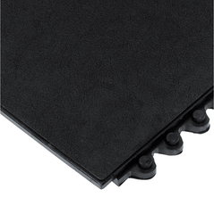 24 / Seven Floor Mat - 3' x 3' x 5/8" Thick (Black Solid All Purpose) - A1 Tooling