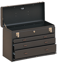 3-Drawer Apprentice Machinists' Chest - Model No.620 Brown 13.63H x 8.5D x 20.13''W - A1 Tooling
