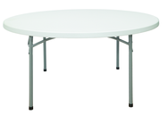 60" Round Blow Molded Folding Table - A1 Tooling