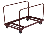 Folding Table Dolly - Vertical Holds 8 tables-1/8" Channel Steel Construction - A1 Tooling