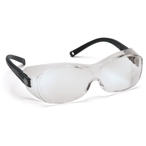 Safety Glasses - Clear Lens, Black Frame OTS Style - A1 Tooling