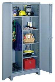 36 x 24 x 78'' (Dove Gray or Putty) - Full Height Storage Cabinet - A1 Tooling