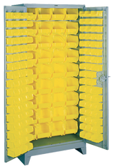 36 x 21 x 82'' (136 Bins Included) - Bin Storage Cabinet - A1 Tooling