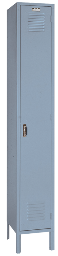 12 x 12 x 72'' (1 Openings) - 1 Wide Single Tier Locker - A1 Tooling