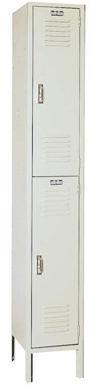 12 x 15 x 72'' (2 Openings) - 1 Wide Double Tier Locker - A1 Tooling