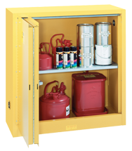 Flammable Liqiuds Storage Cabinet - #5441N 43 x 18 x 44'' (2 Shelves) - A1 Tooling