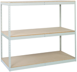 48 x 24" (4 Shelves) - Double-Rivet Flanged Beam Shelving Section - A1 Tooling