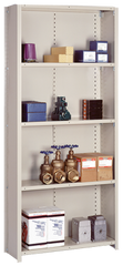 36 x 24 x 84'' - Closed Style Box "W" 18-Gauge Starter Shelving Unit - A1 Tooling