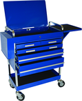 5 Drawer Locking Service Cart 30" L x 16" W x 41" H - A1 Tooling