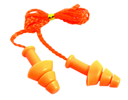Reusable Corded Silicone Ear Plugs - 100/Pair - A1 Tooling