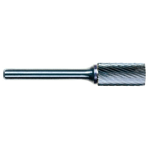 3mm EdgeHog Cyl Flat End Miniature Carbide Bur SA-43L76M-D 76mm OAL Std Alt Diamond (Double) - A1 Tooling