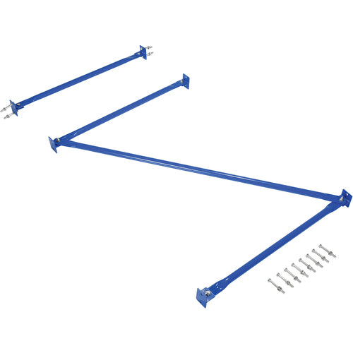 Standard Cantilever Brace Set 120 × 36 - Exact Industrial Supply