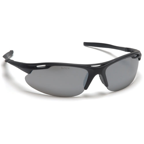 Safety Glasses - Silver Mirror Lens, Black Frame, Avante - A1 Tooling