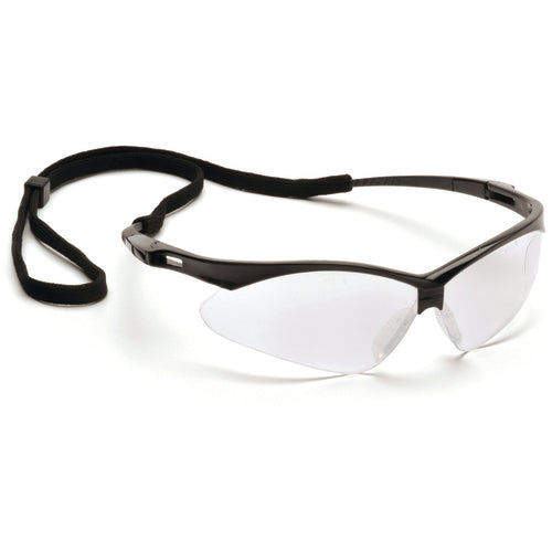 Safety Glasses - Black Frame, Clear Lens - A1 Tooling