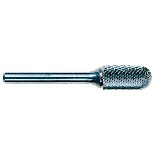 3mm EdgeHog Cyl Radius End Miniature Carbide Bur SC-42L76M 76mm OAL Standard - A1 Tooling