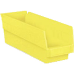 4 1/8″ × 11 5/8″ × 4″ - Yellow Economy Shelf Bin - A1 Tooling