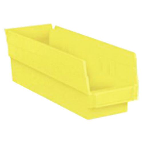 4 1/8″ × 23 5/8″ × 4″ - Yellow Economy Shelf Bin - A1 Tooling