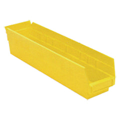 4 1/8″ × 17 7/8″ × 4″ - Yellow Economy Shelf Bin - A1 Tooling