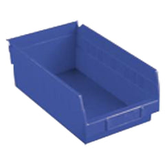 8 3/8″ × 17 7/8″ × 4″ - Blue Economy Shelf Bin - A1 Tooling