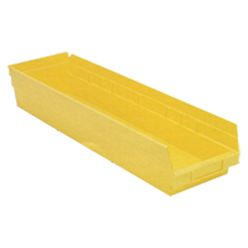 6 5/8″ × 23 5/8″ × 4″ - Yellow Economy Shelf Bin - A1 Tooling