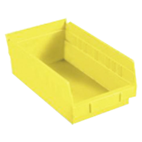 11 1/8″ × 23 5/8″ × 4″ - Yellow Economy Shelf Bin - A1 Tooling