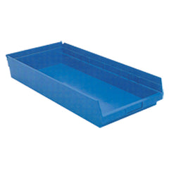 11 1/8″ × 23 5/8″ × 4″ - Blue Economy Shelf Bin - A1 Tooling