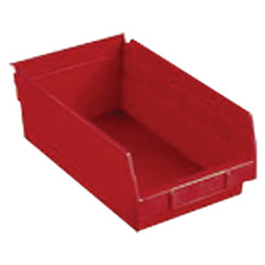 11 1/8″ × 17 7/8″ × 4″ - Red Economy Shelf Bin - A1 Tooling