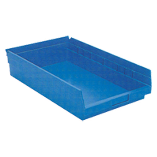 11 1/8″ × 17 7/8″ × 4″ - Blue Economy Shelf Bin - A1 Tooling