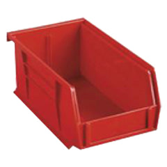 4 1/8″ × 7 3/8″ × 3″ - Red Hanging or Stackable Bin - A1 Tooling