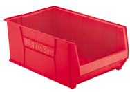 12-3/8" x 20" x 8" - Red Stackable Bins - A1 Tooling