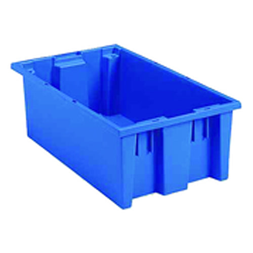 18″ × 11″ × 6″ - Blue - Nest Stack Tote Box - A1 Tooling